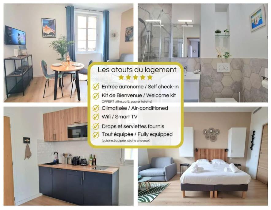 Apartamento Chic - Climatise - 2 Pas Du Port - Place Aux Herbes *